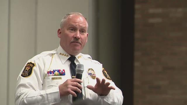 Police chiefs lead public forum on stopping gun violence saying they need the public's help
