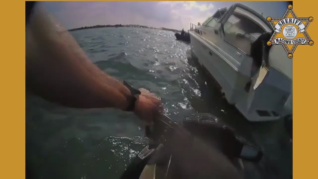 7 rescued after boat catches fire on Lake St. Clair on Fourth of July