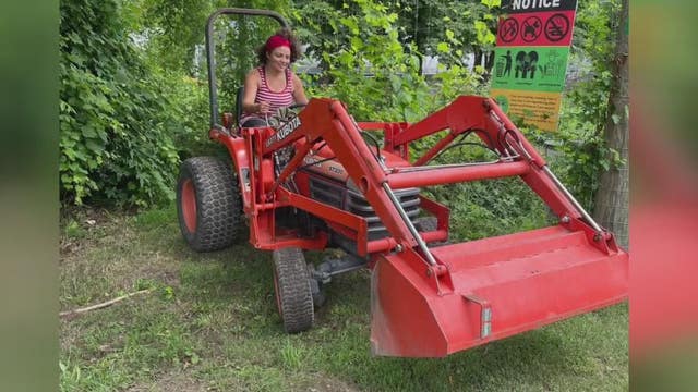 D-Town Farm community garden has tractor stolen during break-in