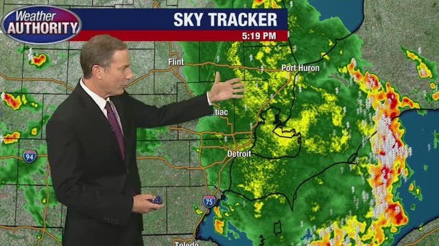 Second round of strong storms expected Wednesday night