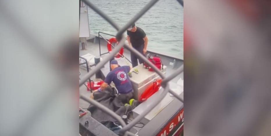 Boat captain that saved worker who fell from Ambassador Bridge into Detroit River details his rescue