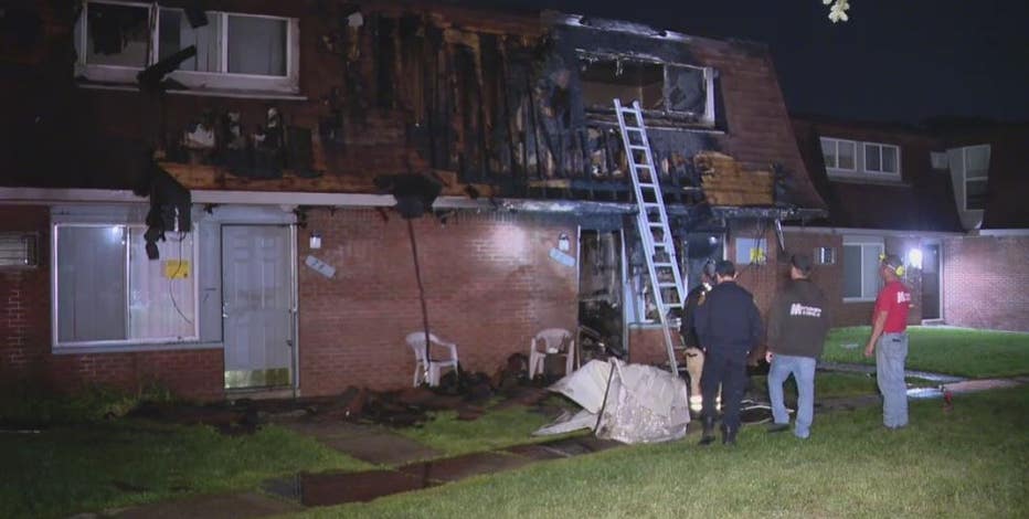 Chief: Townhouse fire leaves 2, 4 year olds severely burned after daring 2nd floor rescue