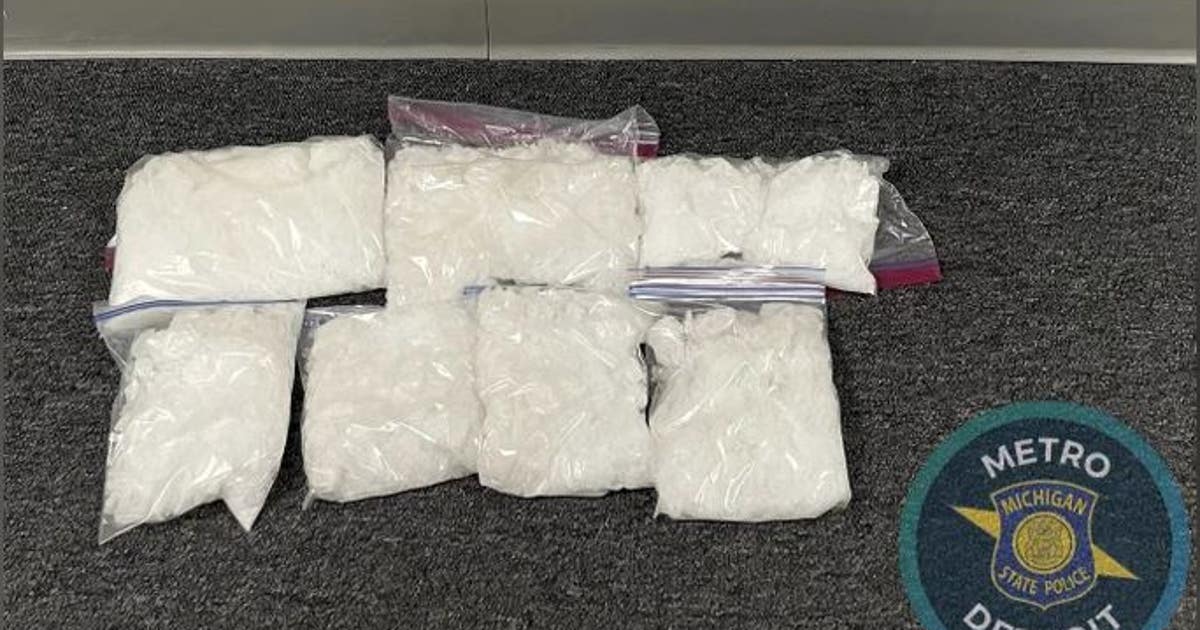 $80,000 of crystal meth seized in Detroit drug bust | FOX 2 Detroit