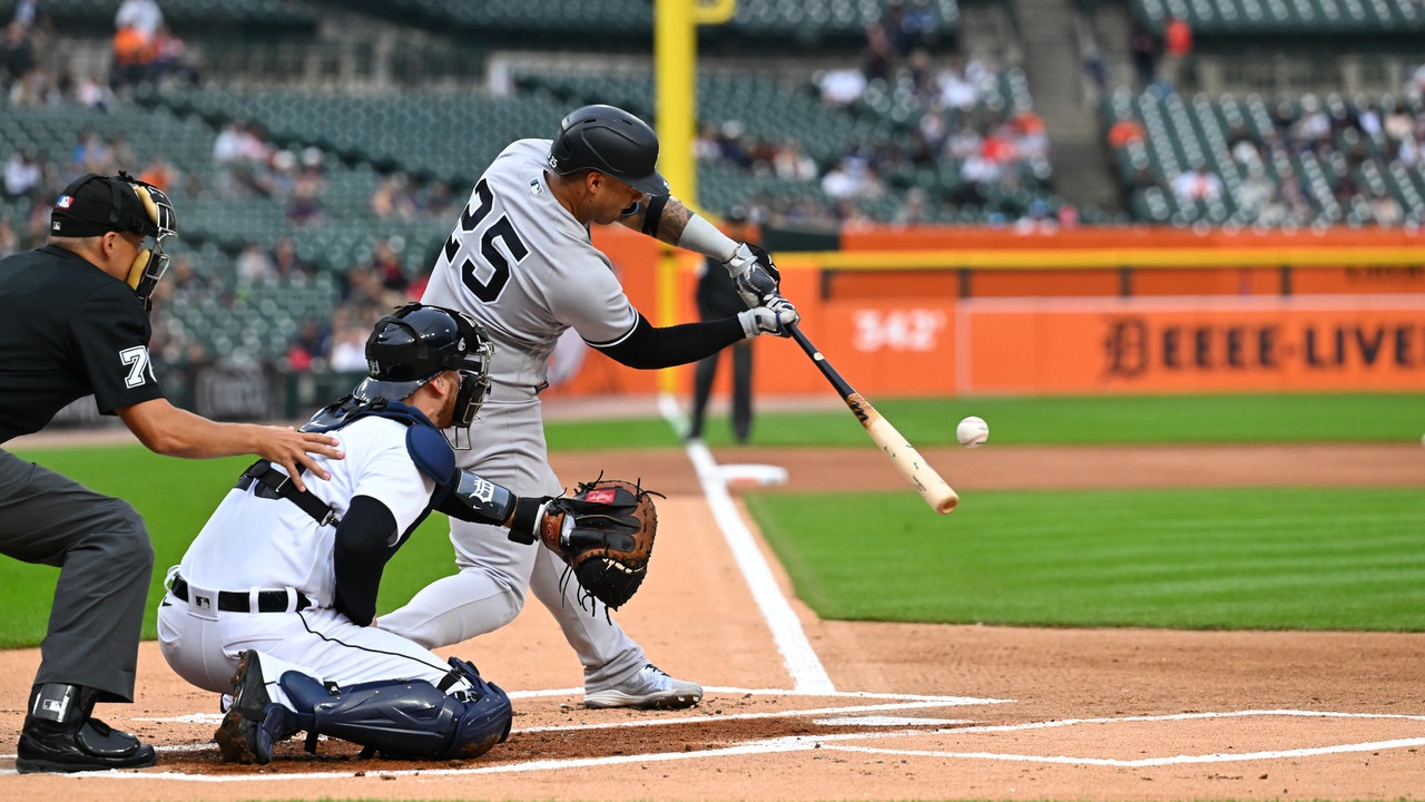 Yanks finish off sweep of Tigers