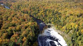 Michigan's Tahquamenon Falls in running for best destination for fall foliage -- How to vote