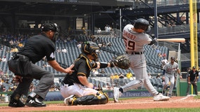 Short ties career-high with 3 RBIs, helping Tigers split 2-game series with 6-3 win over Pirates