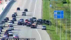 Police situation resolved on I-75 north of 14 Mile after traffic backup