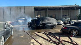 Tesla spontaneously ignites; Sacramento firefighters call out Elon Musk