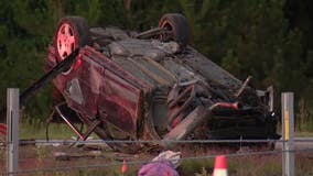 Ypsilanti man dead, 3 others hurt in I-94 rollover crash