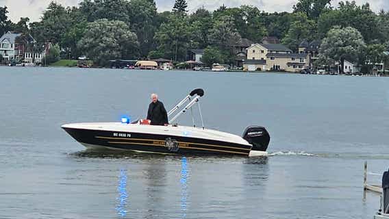 Walled Lake swimmer still missing after disappearing during storm Wednesday