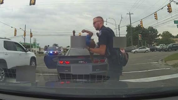 Watch: Warren police video captures moment baby is saved by officer