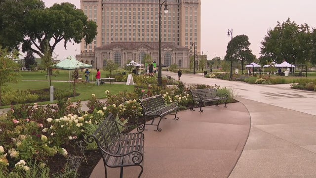 Restored Roosevelt Park brings connectivity back to Detroit's Corktown and Mexican Town