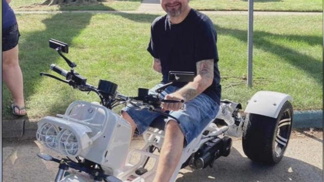 Disabled Center Line man's custom motor bike stolen