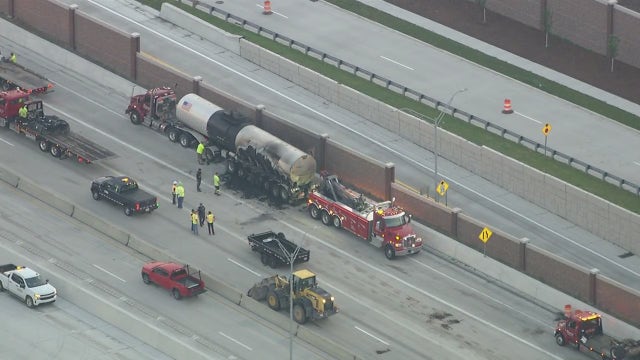 I-75 back open in Royal Oak after overnight closure due to tanker fire