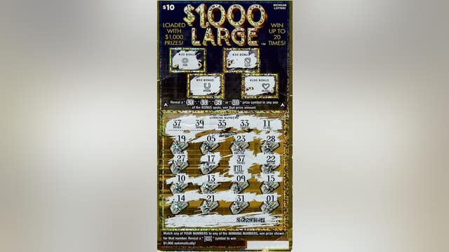 Woman who purchased $1M lottery ticket in Detroit had to clean her glasses to believe her luck