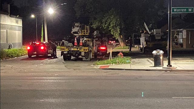 Adult and juvenile males in custody after high-speed chase in Wyandotte