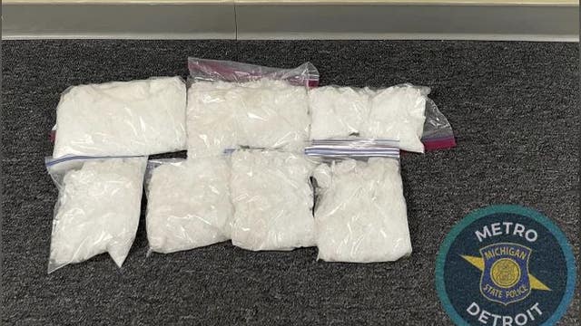 $80,000 of crystal meth seized in Detroit drug bust