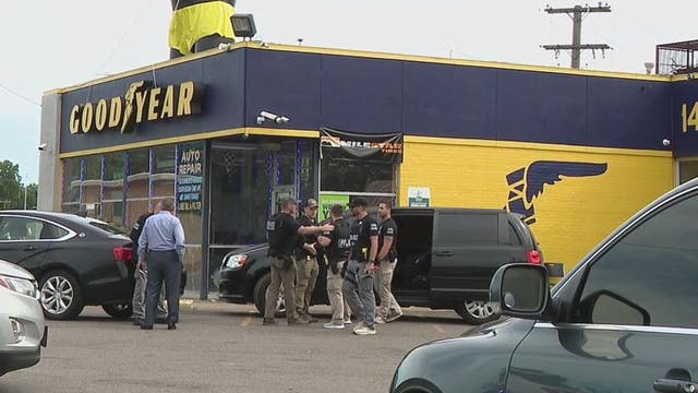 Auto repair place raided by police while customer wonders where's her car