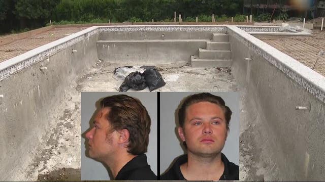 Bad pool builder dives in, hits rock bottom