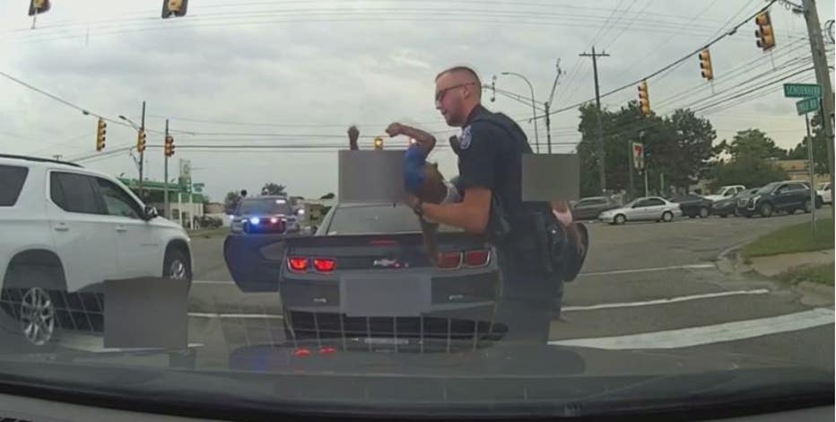 Watch: Warren police video captures moment baby is saved by officer