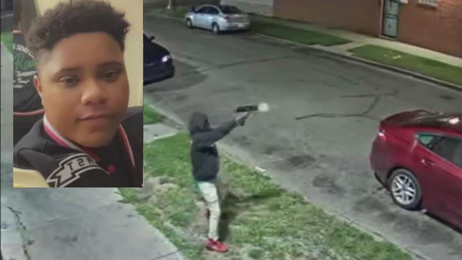 Green Light video captured the fatal shooting. Inset: Alexandria Johnson.