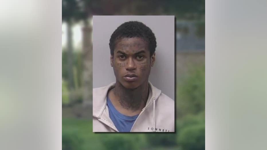 Murder suspect Dejon Drake.