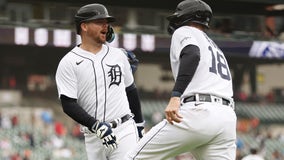 Lipcius, Cabrera and Olson power the Tigers to a 10-0 rout of the