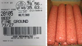 Ground beef sold in Michigan recalled over possible E. coli 0103 contamination