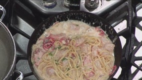 Recipe: Shrimp, crab, and lobster linguine with Chef Bobby