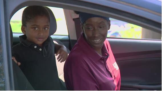 Single mother who walks to work daily, gifted a new car
