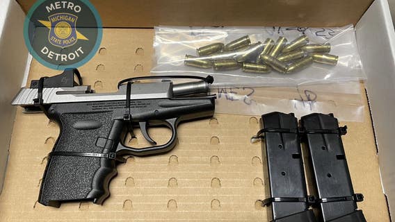 Police find loaded firearm during I-696 traffic crash investigation in Warren