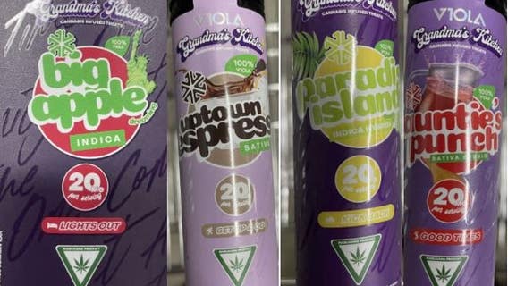 Marijuana edibles sold at 4 Michigan dispensaries recalled for too much THC, non-compliant creation