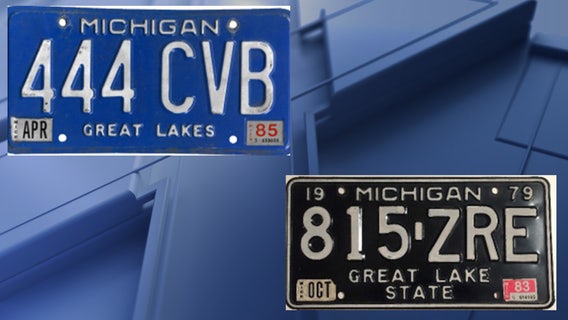 More retro license plates could return to Michigan roads