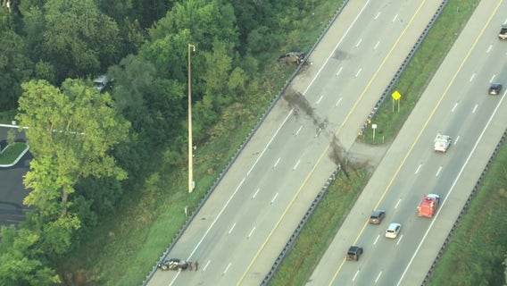 Man dies from injuries after M59 crash near Rochester on Monday