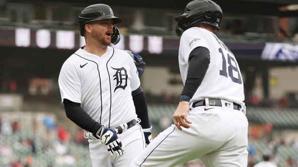 Cabrera’s 511th home run lifts Tigers over Royals 8-0 in completion of suspended game