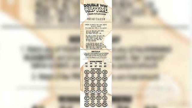 Woman lands lottery jackpot while buying ticket for husband