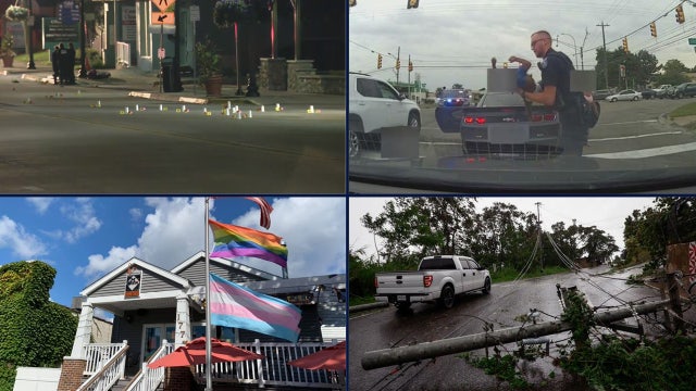 Suspects in stolen Jeep shoot 2 in Belleville • Cop saves baby during stop • Ferndale's M-brew reopening