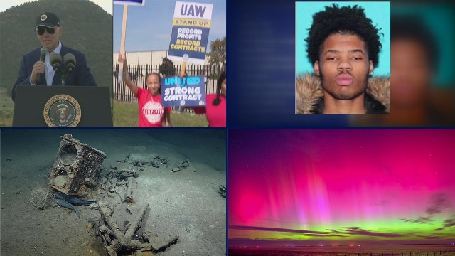UAW strike draws Biden visit • Shooting suspect taunting police • Looming government shutdown