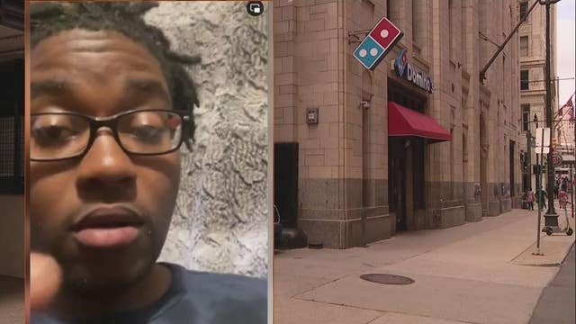 Suspect wanted for murdering his mother put behind bars after Domino's order in Detroit