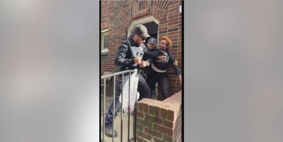 Detroit police place 2 officers on administrative duty after video showing arrest on city's east side