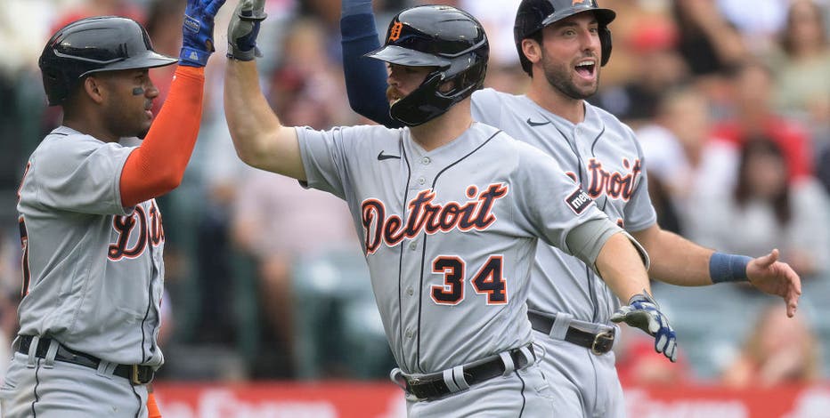 Jake Rogers powers Detroit Tigers to 5-3 win, sweep of L.A. Angels: Game  thread recap