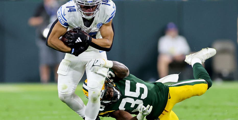 Detroit Lions dominate early, come through late in 34-20 win at Packers