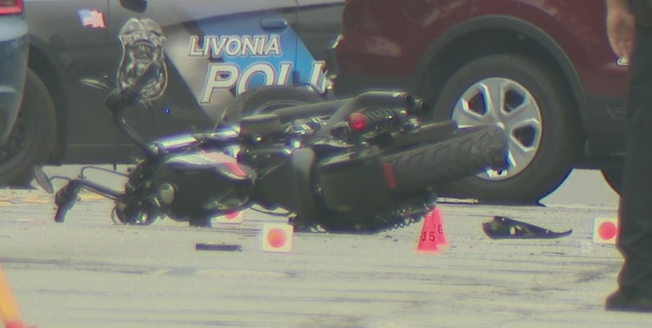Prognosis unclear after off-duty Livonia police officer struck on motorcycle