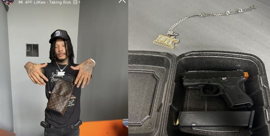 Feds: Inkster rapper 24Lik busted trying to bring gun with Glock switch into Detroit club