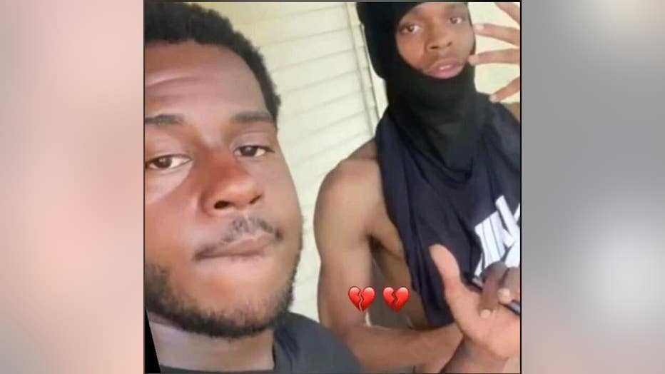 Diatric Tinch, left, and Zyere Williams