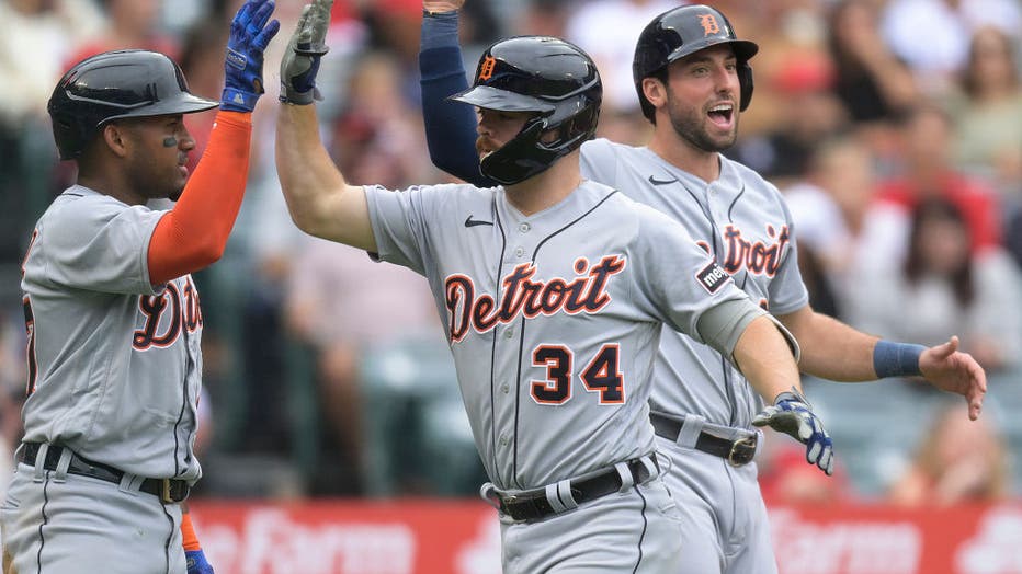 Jake Rogers powers Detroit Tigers to 5-3 win, sweep of L.A. Angels