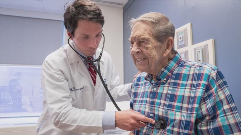 Dr. Pedro Engel Gonzalez, left, and Frank Konjarevich.