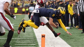 No. 2 Michigan starts slow and finishes strong in 52-7 win over Indiana to stay unbeaten