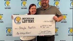 Warren woman wins $390k on first try of Michigan lottery game