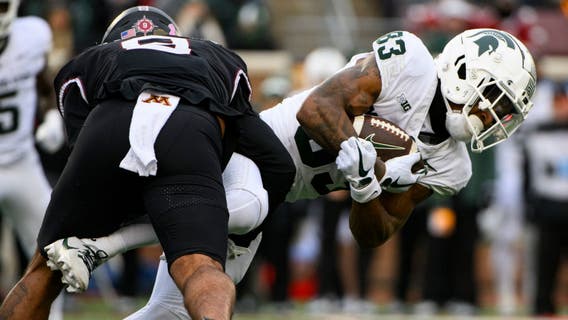 Nubin runs for 204 yards in first significant action; Minnesota beats Michigan State 27-12